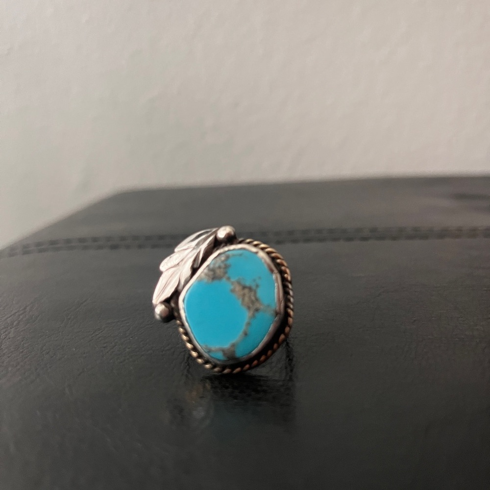 Turquoise Sterling Silver Ring 8